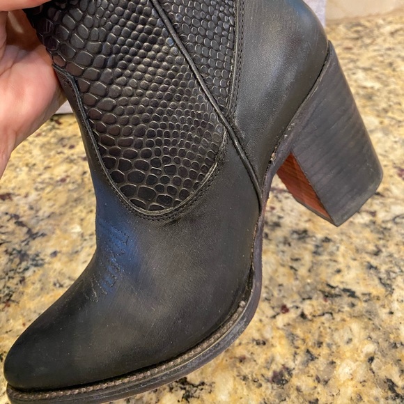 Freebird Clementine Black Leather Boots 